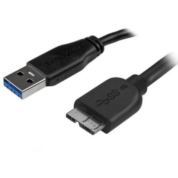 StarTech.com Dunne micro USB 3.0-kabel - 0,5 m