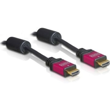 DELOCK HDMI Kabel High Speed A -> A St/St 2.00m Premi