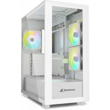 Sharkoon Rebel C60 White - Midtowermodel