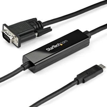 StarTech.com 1m / 3 ft USB C to VGA Cable - 1920 x 1200