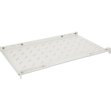 INTELLINET 19"" Fachboden variable Schienen 750mm tief grau