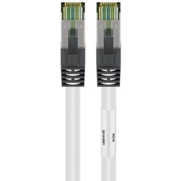 goobay CAT 8.1 Patchk. S/FTPwh 0,25m