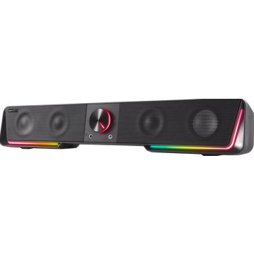 Speedlink Lautsprecher GRAVITY RGB, Soundbar, schwarz retail