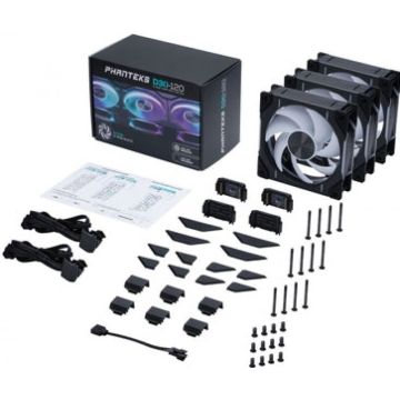 Phanteks PH-F120D30 Regular Black 3-pack - Ventilator