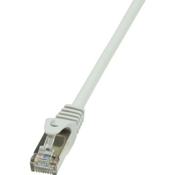 LogiLink CAT5e F/UTP Patchkabel AWG26 grijs 10m