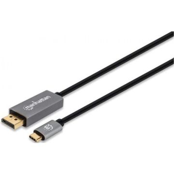 MANHATTAN 8K@60Hz USB-C auf DisplayPort 1.4 Adapterkabel 3m