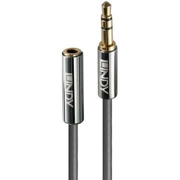 Lindy verlengskabel 3.5mm Cromo line 5m