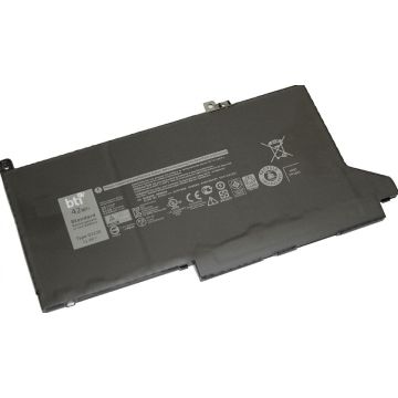 BTI - Batterij voor laptopcomputer (gelijk aan: Dell 451-BBZL, Dell DJ1J0, Dell 0DJ1J0, Dell C27RW, Dell PGFX4)