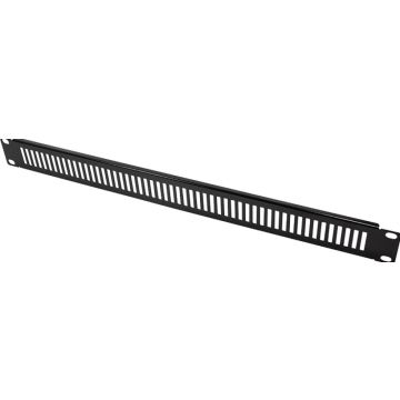 LogiLink 19"" Perforiertes Blindpanel 1U, zwart