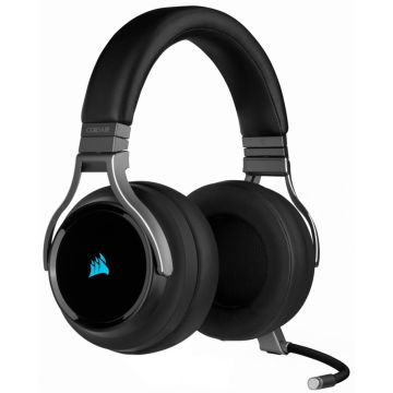 Corsair Virtuoso RGB Wireless Carbon - Hoofdtelefoon