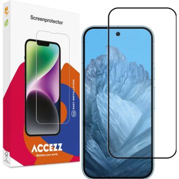 Accezz Gehard Glas Full Cover Screenprotector Google Pixel 9 / 9 Pro