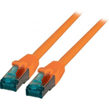 EFB RJ45 Patchkabel S/FTP, Cat.6A, LSZH, 40m, oranje