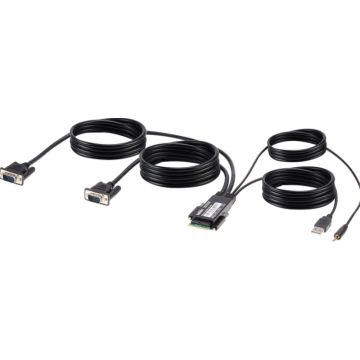 Belkin Secure Modular VGA with Audio Dual Head Host Cable - VGA-  audiokabel