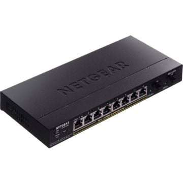 NETGEAR GS310TP Managed L2 Gigabit Ethernet Power over Ether - 8× 1 Gb PoE+ poorten