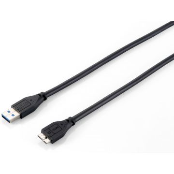 Equip 128397 USB3.0 Connection Cable [AM/Micro-10pin Black]