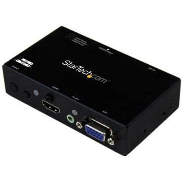 StarTech.com 2x1 HDMI + VGA naar HDMI converter switch met automatische en prioriteitsomschakeling – 1080p - Video/audio-schakelaar