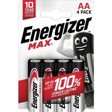 Energizer Max - Batterij 4 x AA-type
