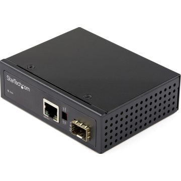 StarTech.com Industrial Glasvezel naar Ethernet Media Converter - 1Gbps SFP naar RJ45 CAT6 Netwerk
