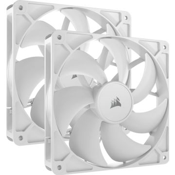 CORSAIR RS140 PWM Dual Pack White - Ventilator