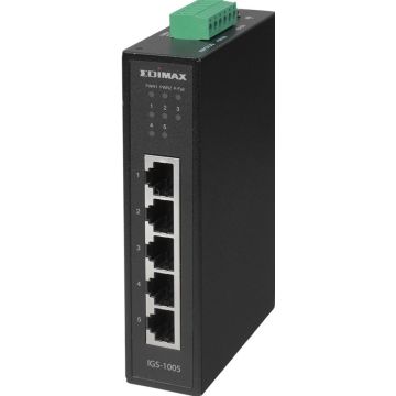 Switch EDIMAX Industrial 5-Port GbE unmanaged IP30