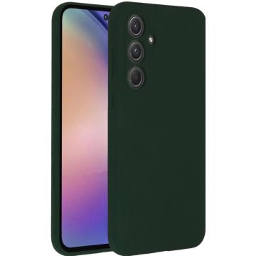 Accezz Liquid Silicone Backcover Samsung Galaxy A55 - Forest Green