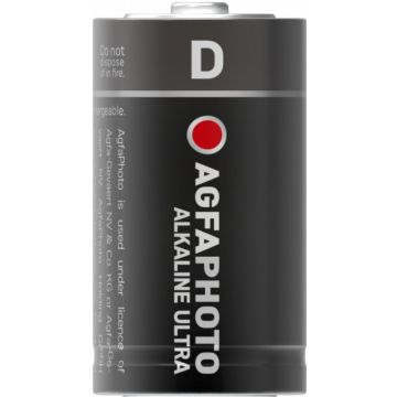AgfaPhoto batterij Alkaline Ultra -D LR20 Mono 2St.