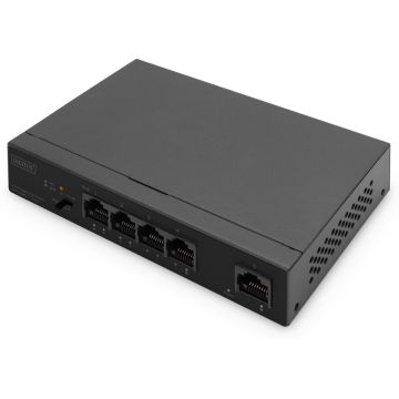 ZUB Digitus Ethernet 4-Port PoE  MDI/MDIX, IEEE802af,at