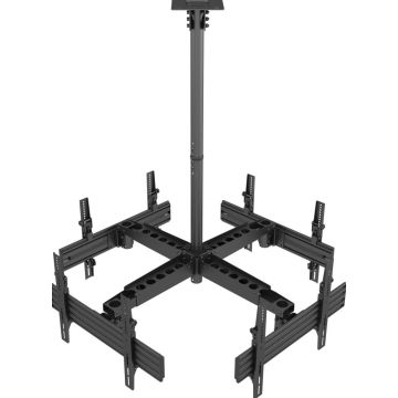Equip plafondmontagebeugel 32""-65"" Flat Screen zwart Quad