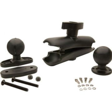 Honeywell RAM - Bevestigingscomponent ( lijmtang, ronde onderkant, middelgrote arm, 2 x Ram ballen ) voor computer te bevestigen aan voertuig