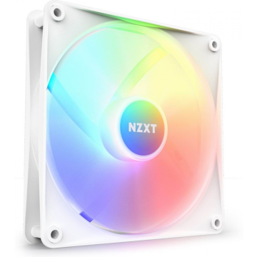 NZXT F140 RGB Core, Ventilator, 14 cm, 500 RPM, 1500 RPM, Wit