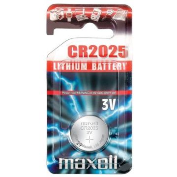 batterij Maxell 3V knoopcel CR2025 170mah
