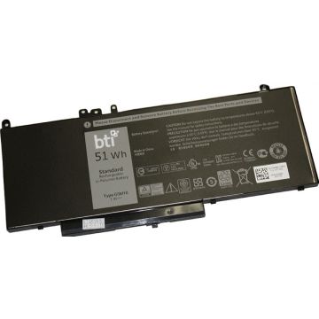 BTI - Batterij voor laptopcomputer (gelijk aan: Dell 451-BBLN, Dell 8V5GX, Dell G5M10, Dell K9GVN, Dell WYJC2, Dell 451-BBLK, Dell PF59Y, Dell VMKXM, Dell 0G5M10, Dell F5WW5, Dell R9XM9, Dell YM3TC)