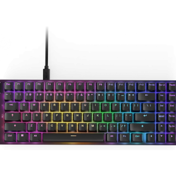 NZXT Function 2 MiniTKL, Tenkeyless/toetsenbord zonder numeriek toetsenblok (80 - 87%), Bedraad, USB, Optische sleutelschakelaar, LED, Wit