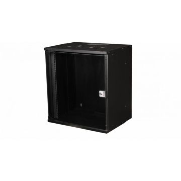 Equip Wandgehäuse 19"  12U 540x400mm schwarz
