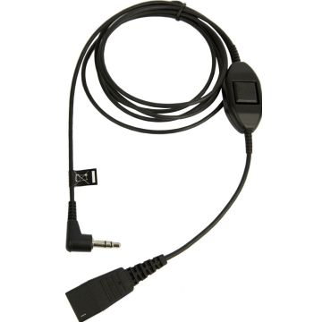 Jabra QD cord naar 3.5 mm - Kabel voor headset