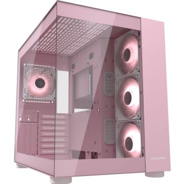 COUGAR Behuizing Midi-Tower, FV150 ARGB, Pink