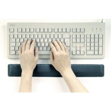 DURABLE Gel-Polssteun textile OberflÃ¤che antraciet