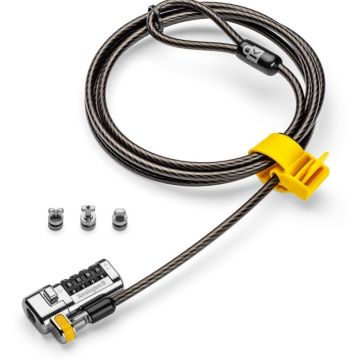 Kensington ClickSafe Universal Combination Laptop Lock - Beveiligingskabelslot