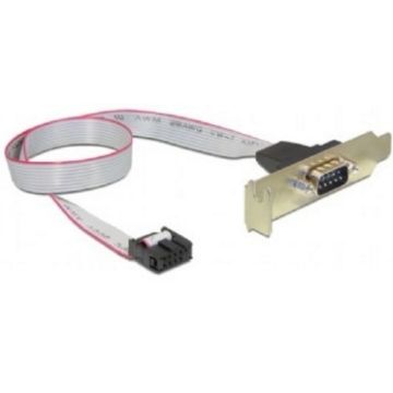 gembird DB9-verloop stekker auf Low-Profile-houder, 40-cm-kabel
