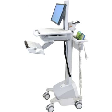 Ergotron StyleView EMR Laptop Cart, SLA Powered - Wagen
