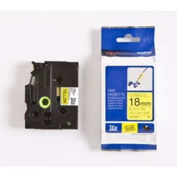 Brother TZe-FX641 - Zwart op geel