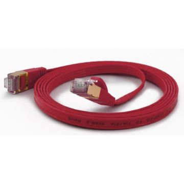 Wantec Patchkabel FTP CAT6 q=1,6x6,5mm 25,00m rood
