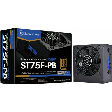 Silverstone ST75F-PB - Voeding