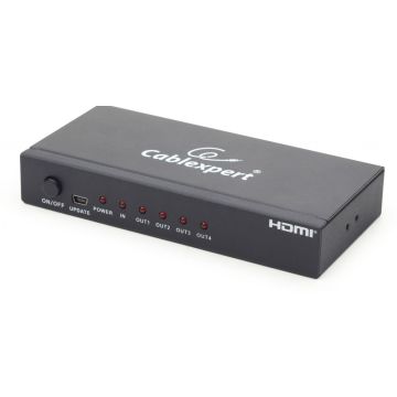 gembird HDMI-Splitter, 4 aansl.sse