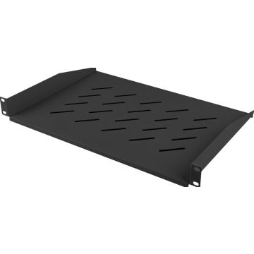 Lanberg legplanken 19" 1U/483x315mm tot 25kg zwart