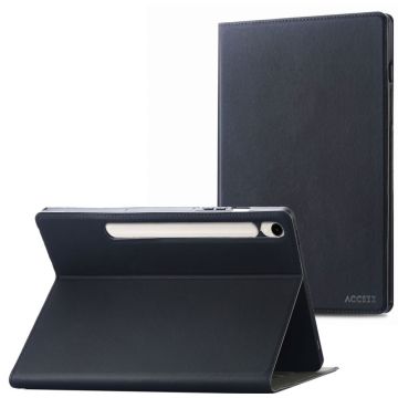 Accezz Classic Tablet Case Samsung Galaxy Tab S10 Ultra / Tab S9 Ultra - Zwart