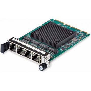 StarTech.com 4-Port RJ45 Gigabit OCP 3.0 Server Network Card, Intel I350 - Netwerkadapter