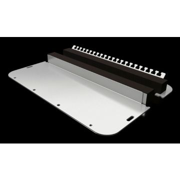 Rittal Metall-Flanschplatte zweiteilig, voor AX, met elastis