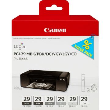 Canon PGI-29 MBKPBKDGYGYLGYCO Multipack - 6