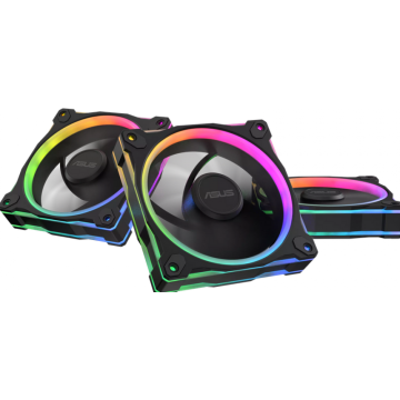 ASUS Prime MR120 ARGB Triple Pack Black - Ventilator